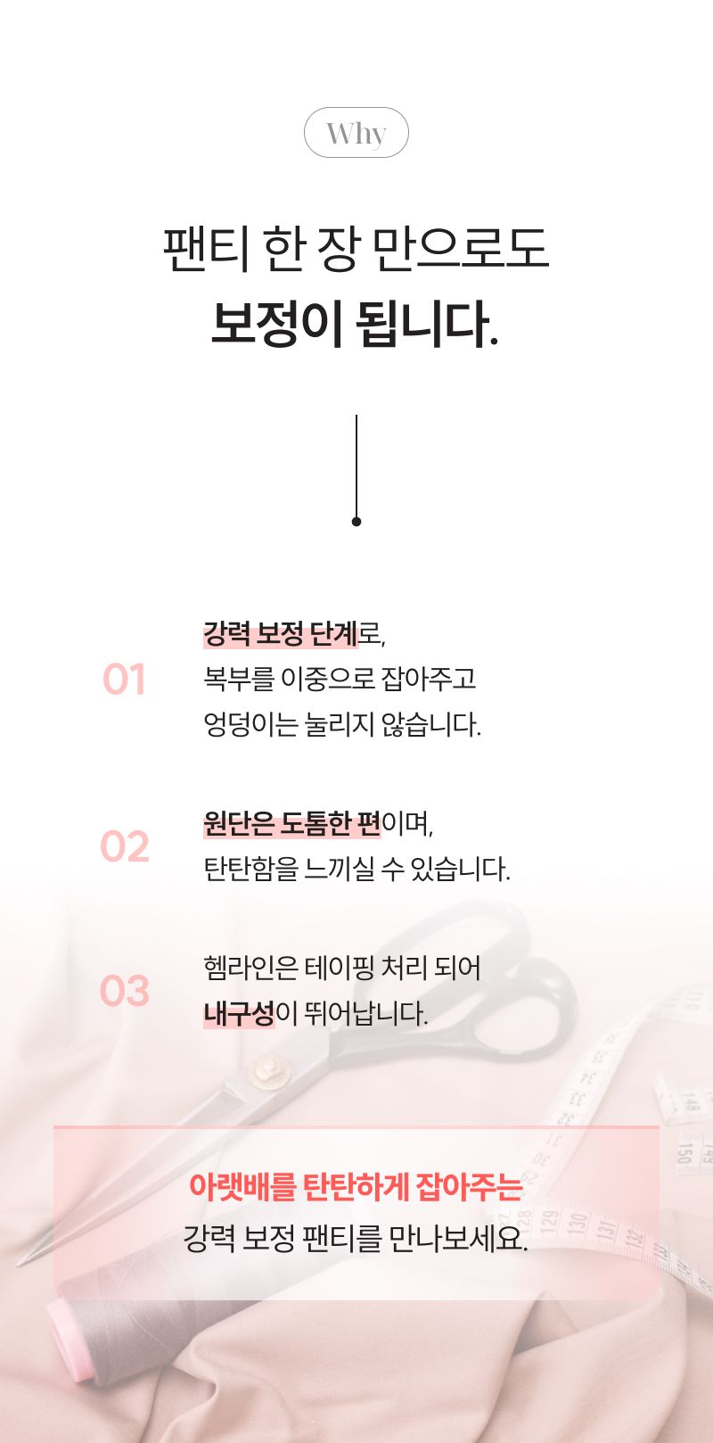 강한보정 심리스 편한 코어 보정팬티 누드+누드 (2종)